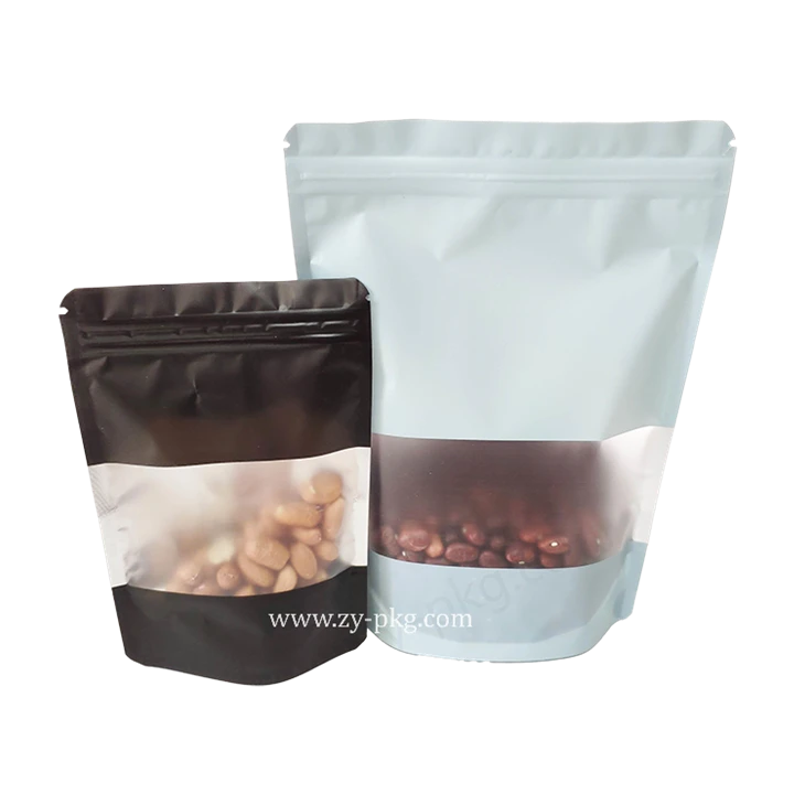 Stand Up Pouches with Window